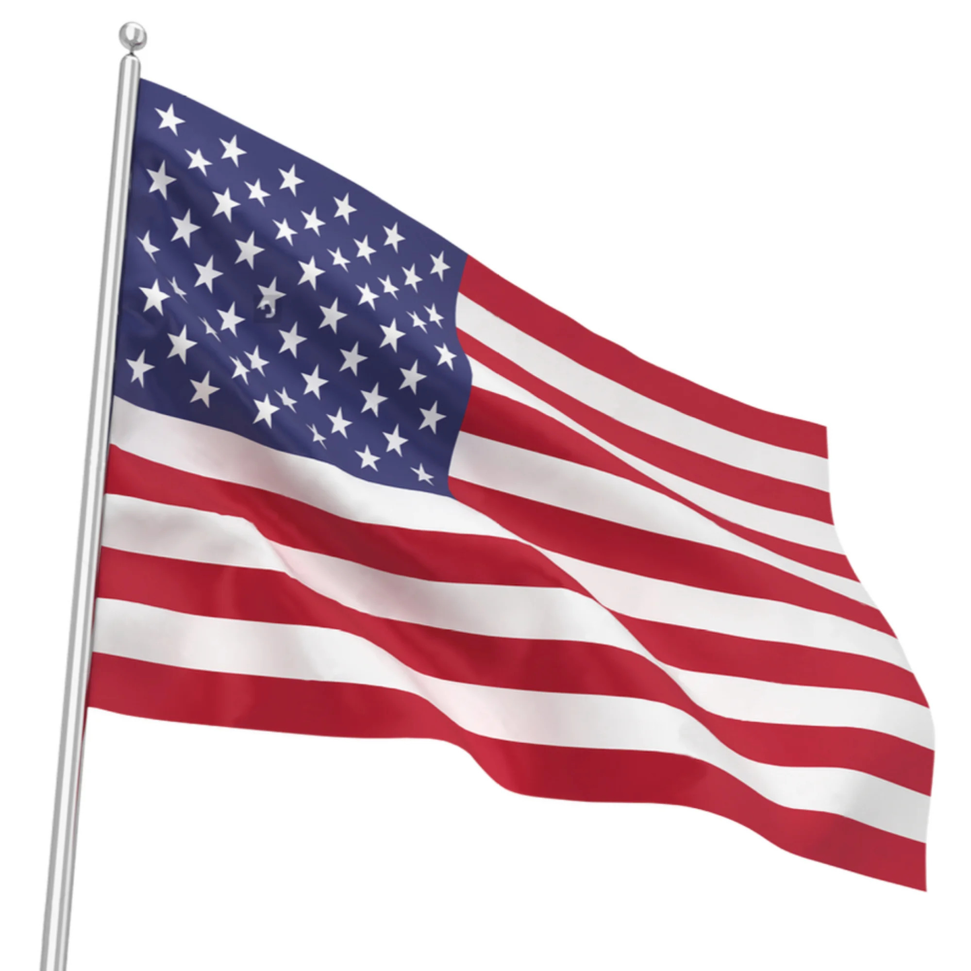 Hitt Brands USA Flag Window Cling, Model #HE0216